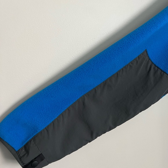 Men’s North Face Blue Gray Jacket Coat Size XL Mint Condition Fleece - Picture 8 of 8